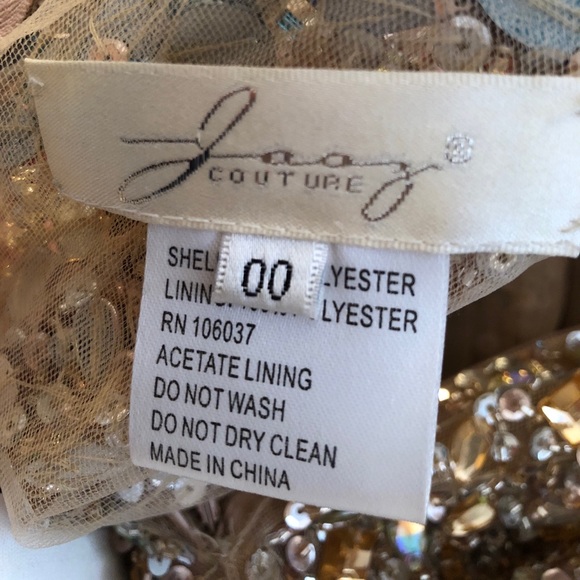 Jaay Couture Prom Dress Size 00. - Picture 3 of 3